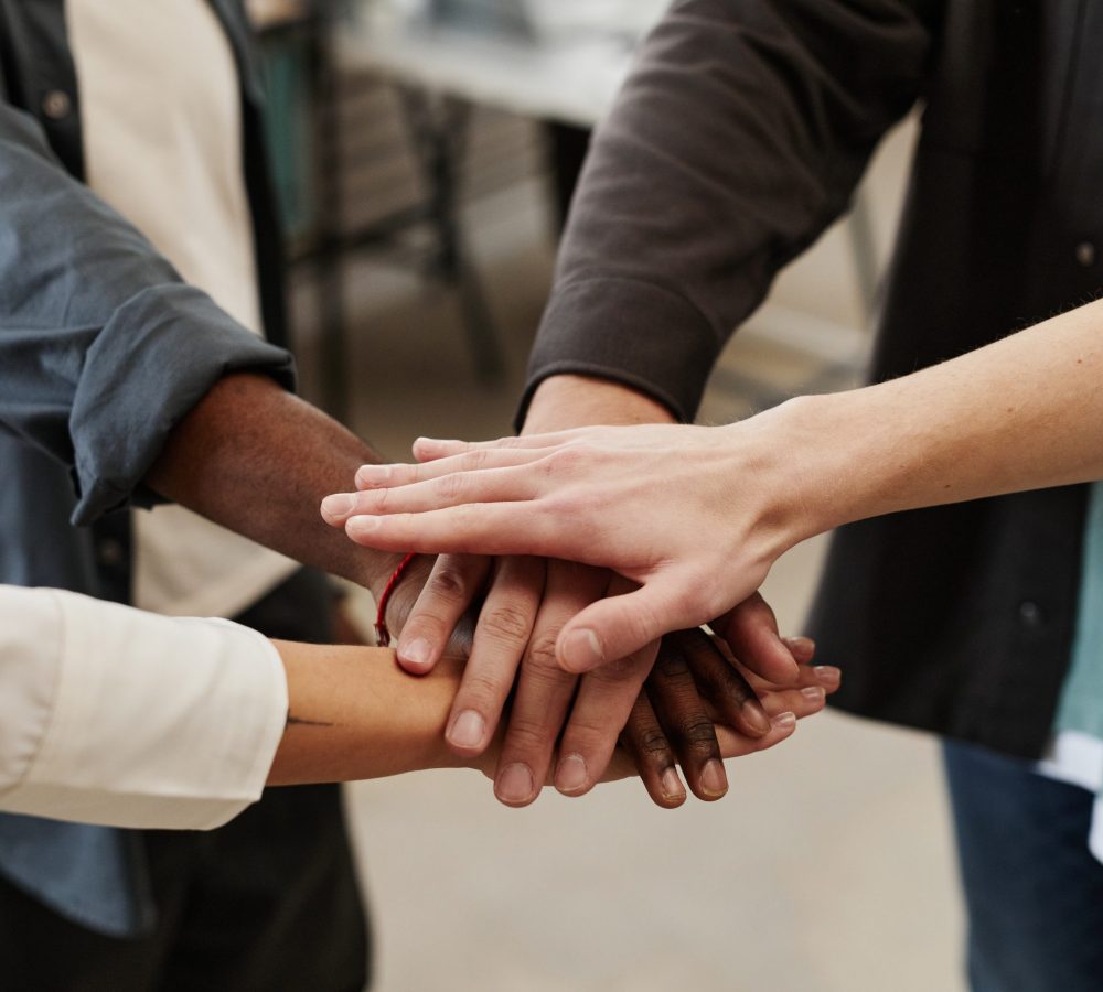 Business people working in team